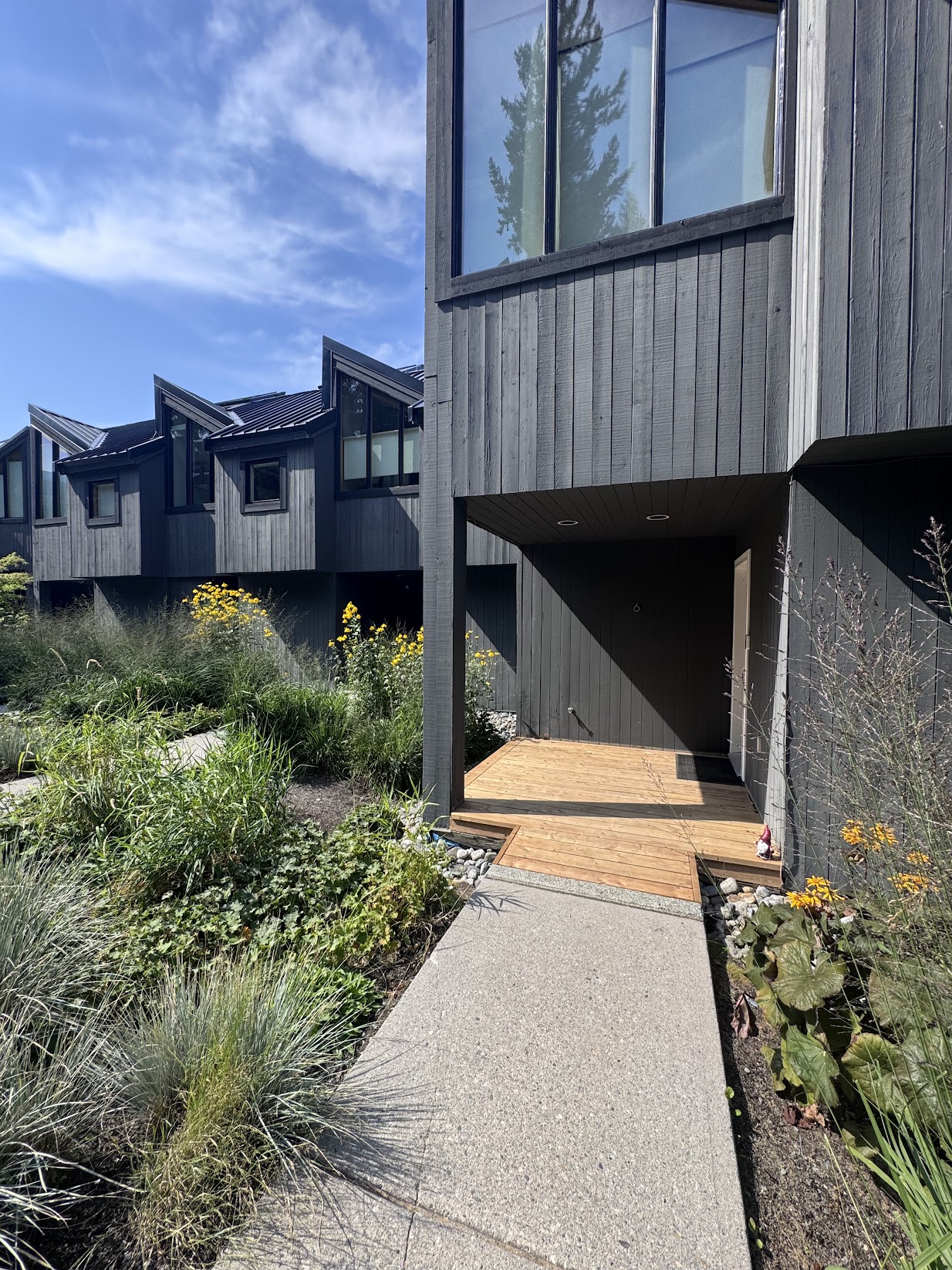 Beautiful mountain house exterior